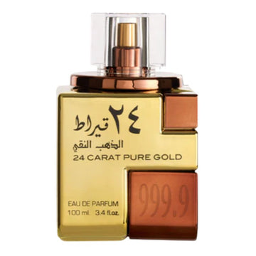 Lattafa 24 Carat Pure Gold Eau de Parfum for Everyone  3.4 Oz 100ml