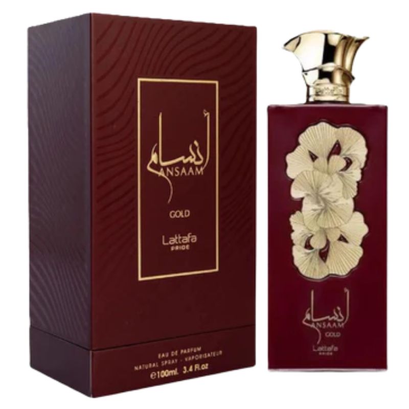 Lattafa Pride Ansaam Gold Eau de Parfum for Everyone 3.4 Oz 100ML