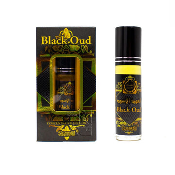 Black Oud Roll-On Perfume Oil 6ml by Surrati