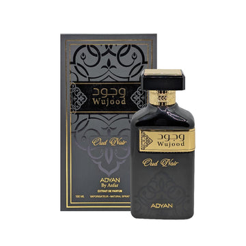 Wujood Oud noir Extrait de parfum 100ml By Adyan