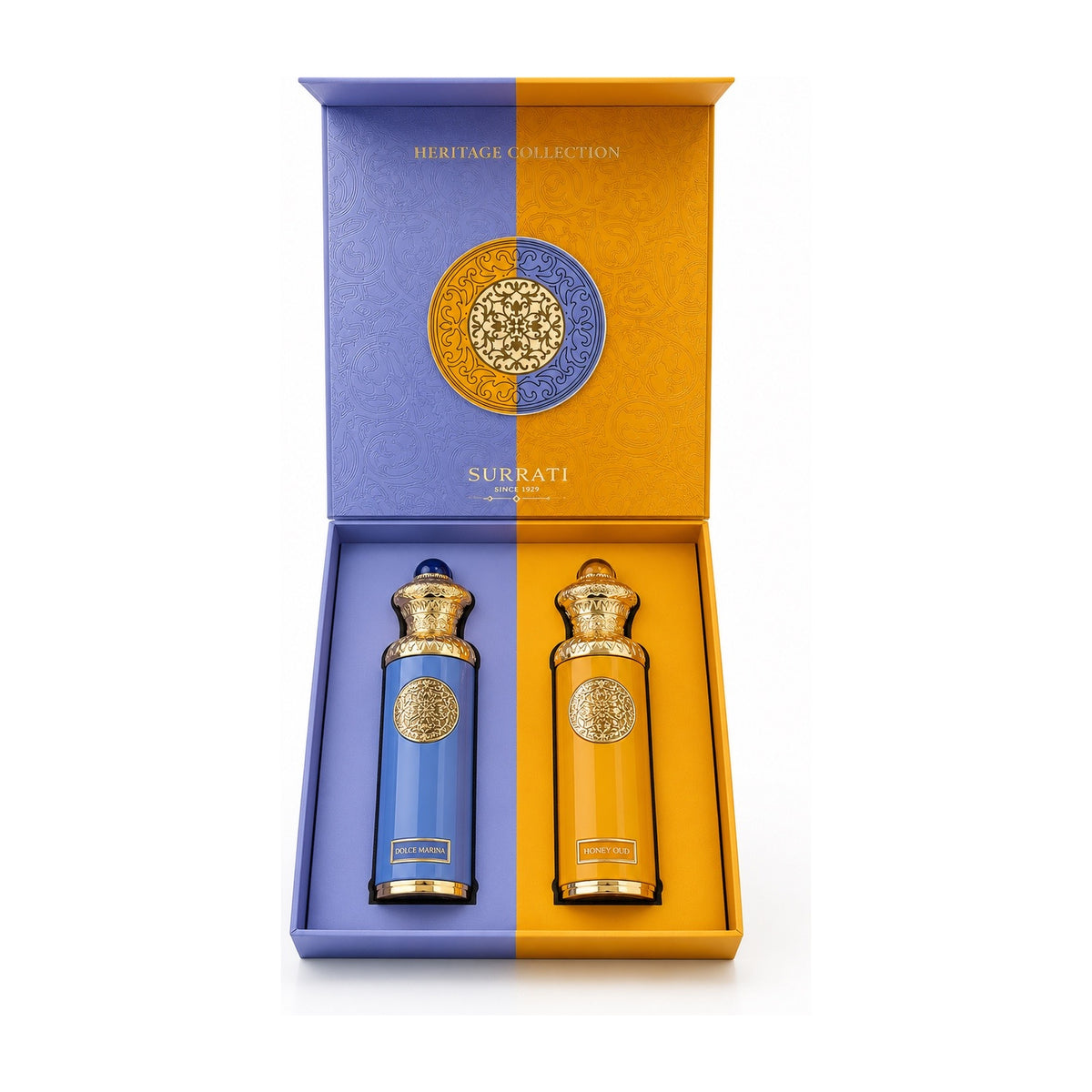 Dolce Marina – Honey Oud | Geschenkset | Eau De Parfum | 140ml x 2