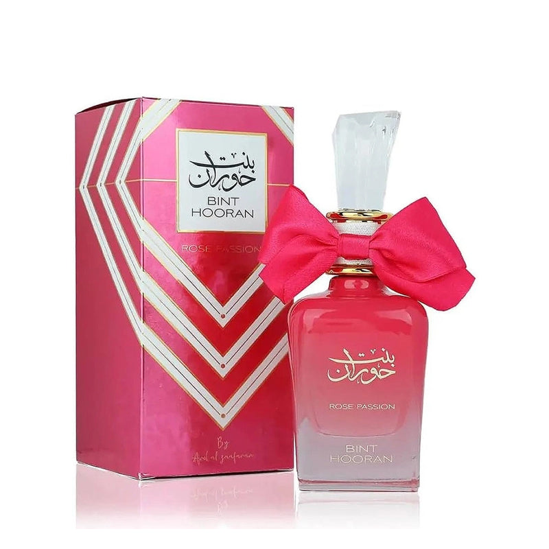 Ard Al Zaafaran Bint Hooran Rose Passoin EDP Eau de Perfume for Women Spray 3.4 Oz 100ml