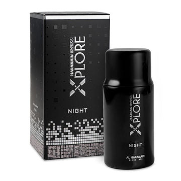 Al Haramain Unisex Xplore Night Eau De Parfum Perfume Spray 3.38 Oz 100ml