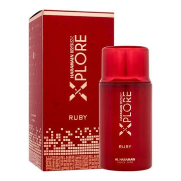 🎁 Al Haramain Unisex Xplore Ruby Parfum Fragrance Spray 100ml (100% off)