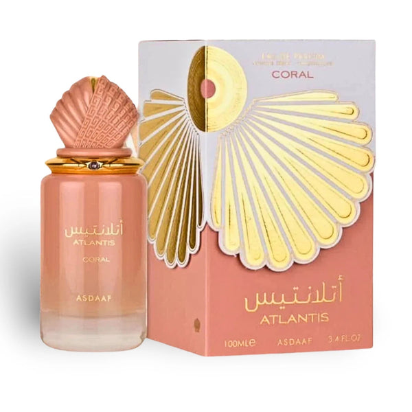 Asdaaf Unisex Atlantis Coral Eau de Parfum for Everyone 3.4Oz 100ml Parfum Spray
