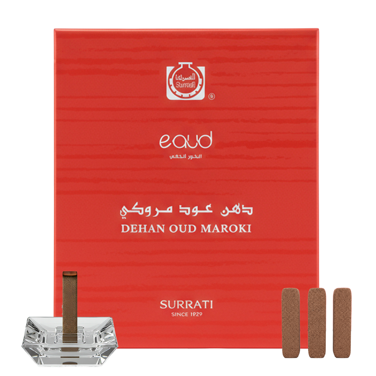 Dehan Oud Maroki | E-Oud Bakhoor Sticks | 16 Sticks | 75g