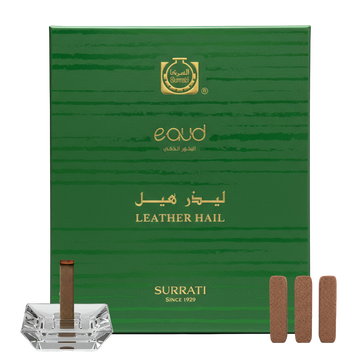 Surrati E-Oud Sticks Leather Hail - 16 Sticks 75Gms