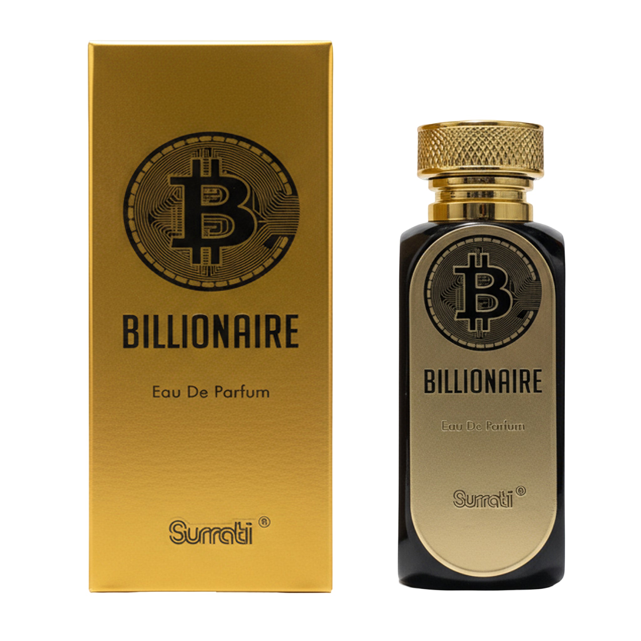 Surrati Billionaire for Men Eau de parfum 3.4 Oz 100ml