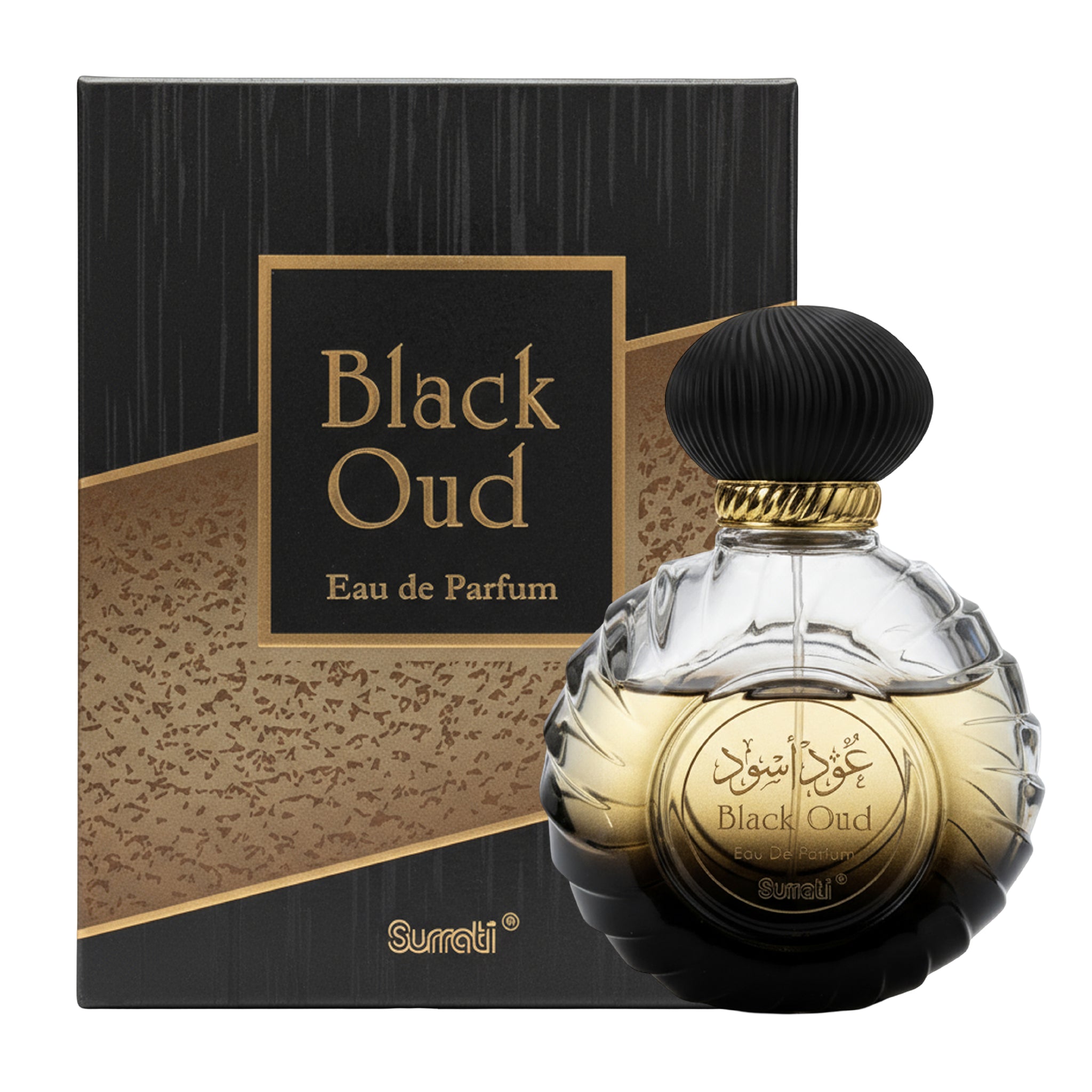 Surrati Black Oud Unisex Eau de Parfum 3.4 Oz 100ml