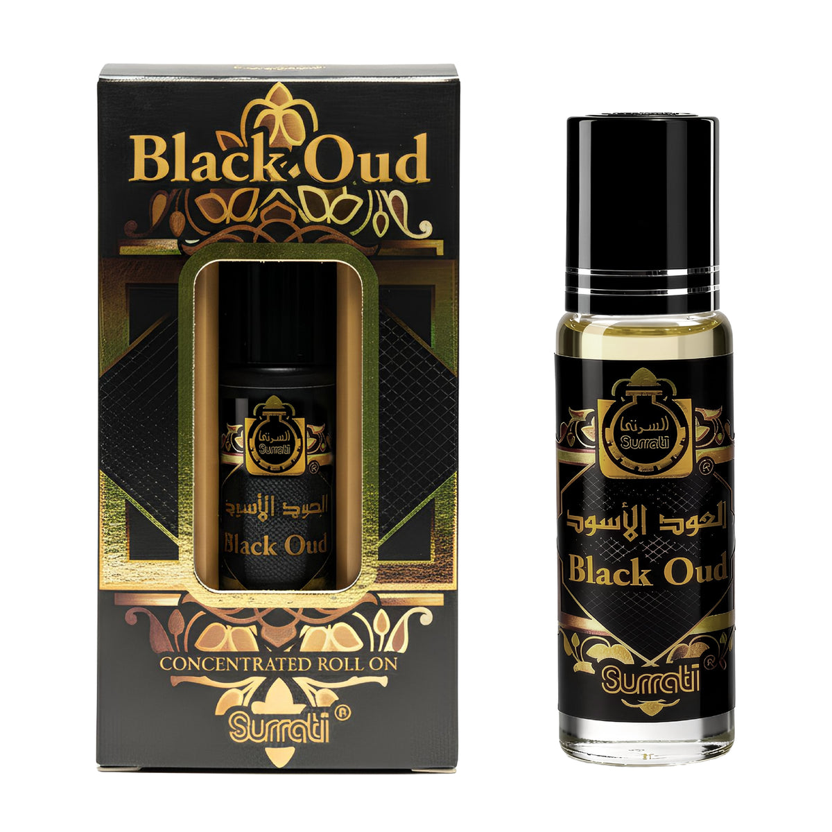 Surrati Black Oud - 6ml Roll-on Perfume Oil