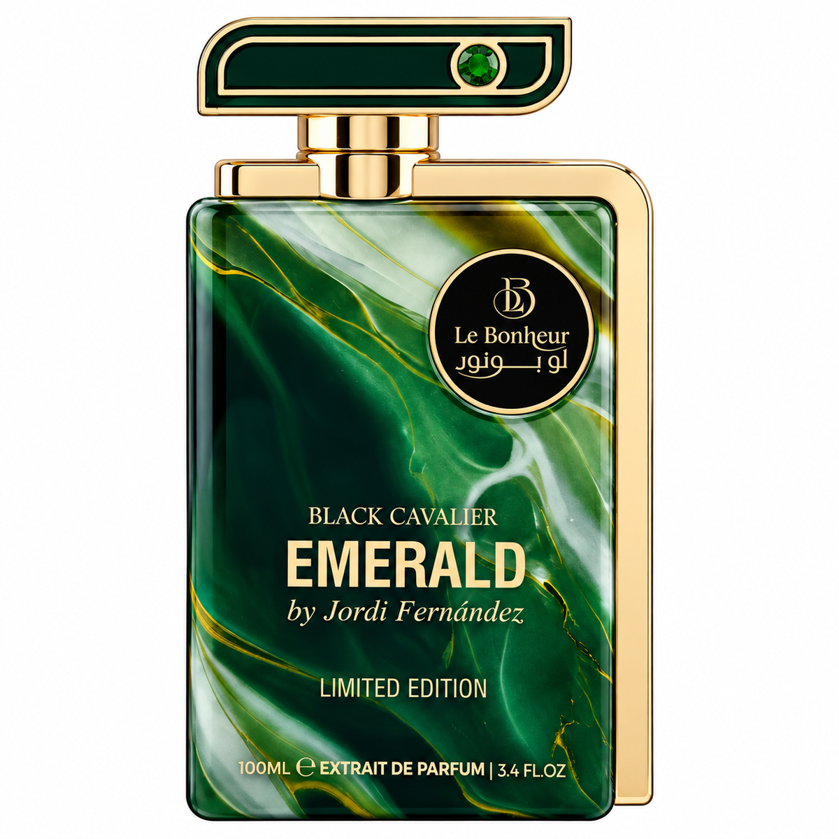 Black cavalier Emerald | Extrait De Parfum | 100ml