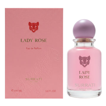 Surrati Lady Rose Eau de Parfum 3.4Oz 100ml