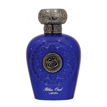 Lattafa Blue Oud EDP Eau de Perfume for Unisex Fragrances 3.4 Oz 100ml