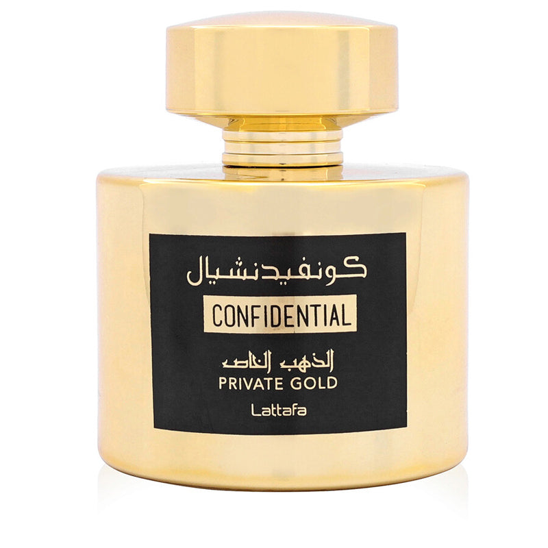 Lattafa Confidential Private Gold EDP Eau de Parfum für Unisex 100ml
