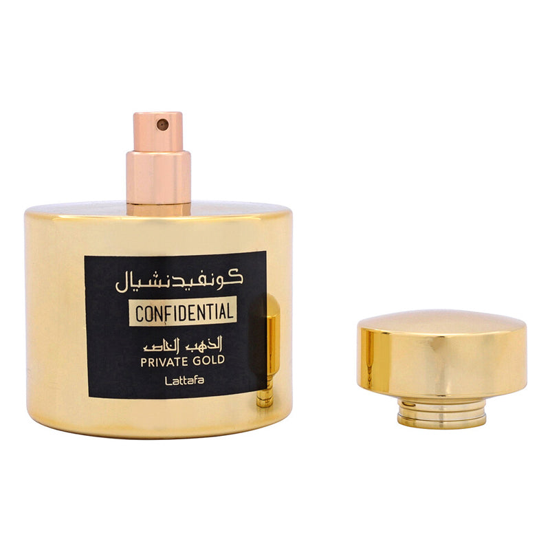 Lattafa Confidential Private Gold EDP Eau de Parfum für Unisex 100ml