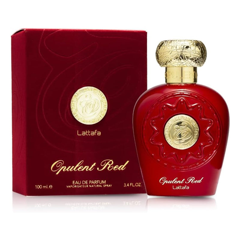 Lattafa Opulent Red EDP Eau de Parfum für Damen 3,4 Oz 100ml