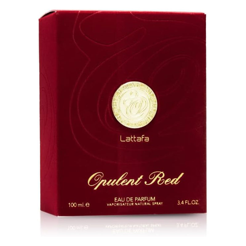 Lattafa Opulent Red EDP Eau de Parfum für Damen 3,4 Oz 100ml