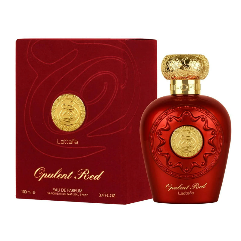 Lattafa Opulent Red EDP Eau de Parfum für Damen 3,4 Oz 100ml
