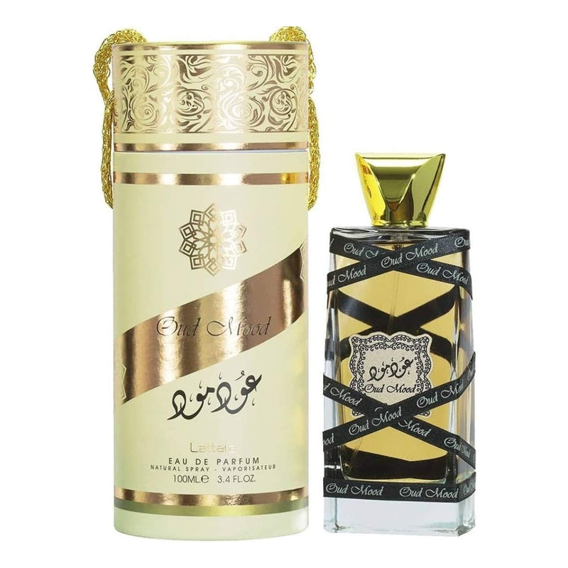 Lattafa Oud Mood EDP Eau de Parfum für Jeden 3.4 Oz 100ml