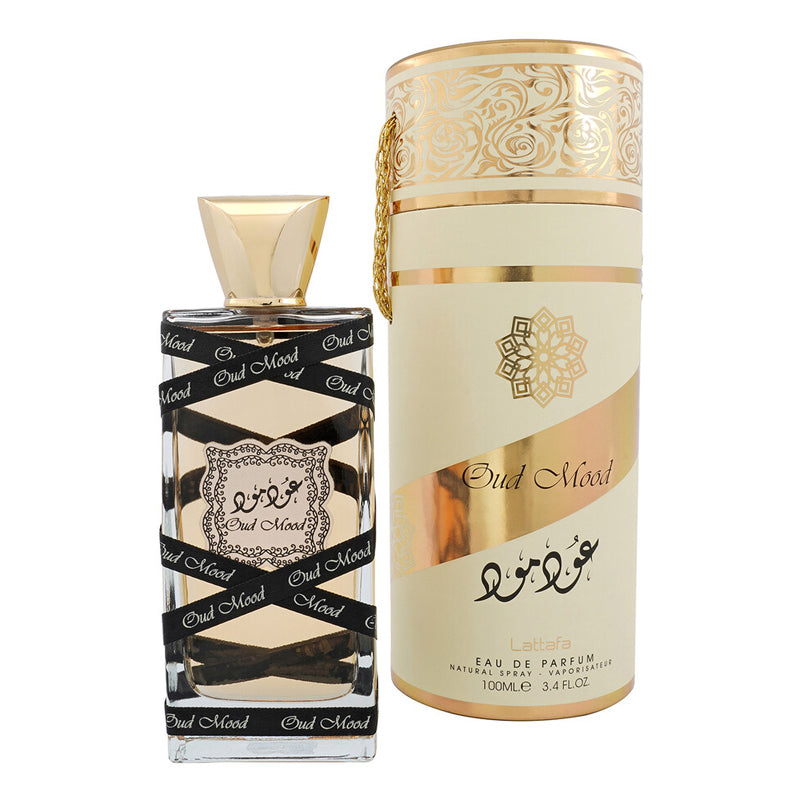 Lattafa Oud Mood EDP Eau de Parfum für Jeden 3.4 Oz 100ml