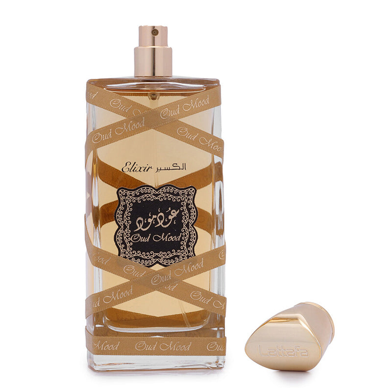 Lattafa Oud Mood Elixir EDP Eau de Parfum for Everyone 3.4 Oz 100ml