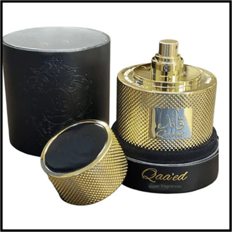 Lattafa Qaa'ed EDP Eau de Perfume for Unisex Fragrances 3.4 Oz 100ml