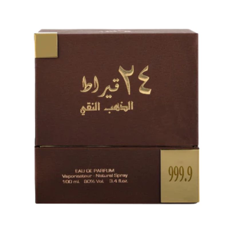 Lattafa 24 Carat Pure Gold Eau de Parfum for Everyone  3.4 Oz 100ml