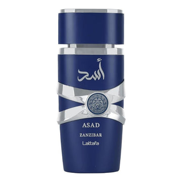 Lattafa Unisex Asad Zanzibar Eau de Parfum Spray for Everyone 3.4 Oz 100ml