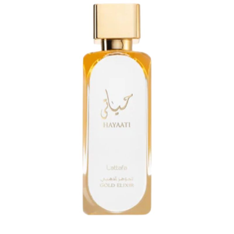Lattafa Hayaati Gold Elixir Eau de Parfum for Everyone 3.4 Oz 100ml