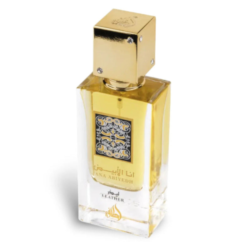 Lattafa Ana Abiyedh Leather [I am White] Unisex EDP Perfume Spray 