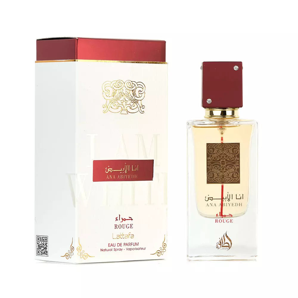 Lattafa Unisex Ana Abiyedh Rouge Eau De Perfume