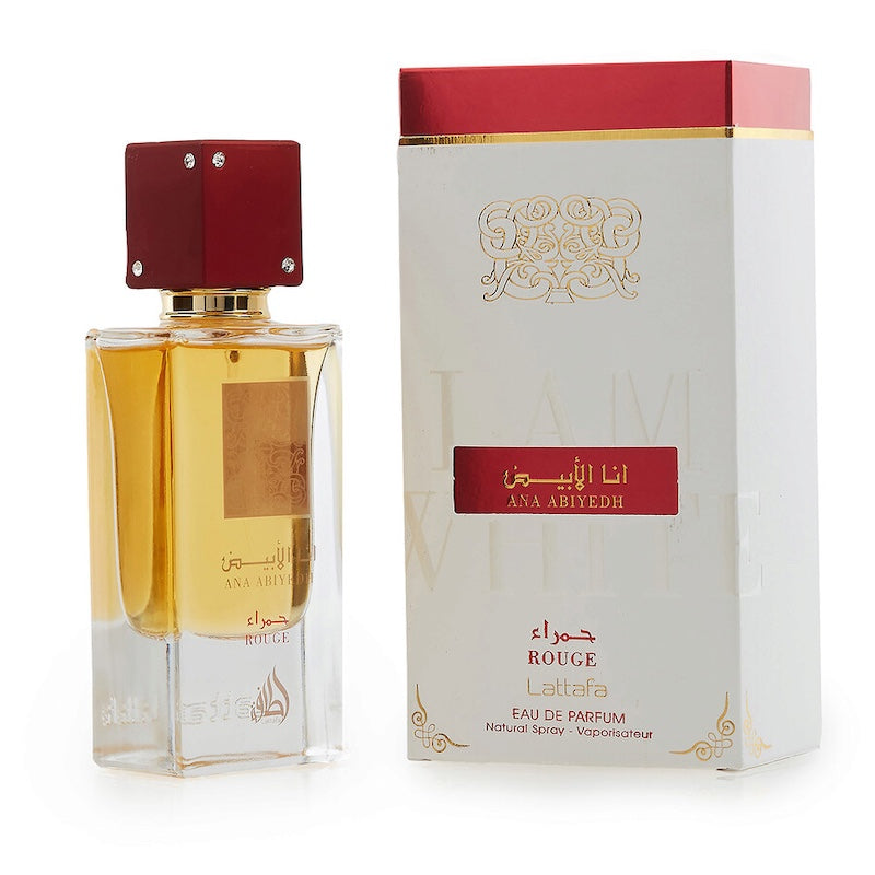 Lattafa Unisex Ana Abiyedh Rouge Eau De Perfume
