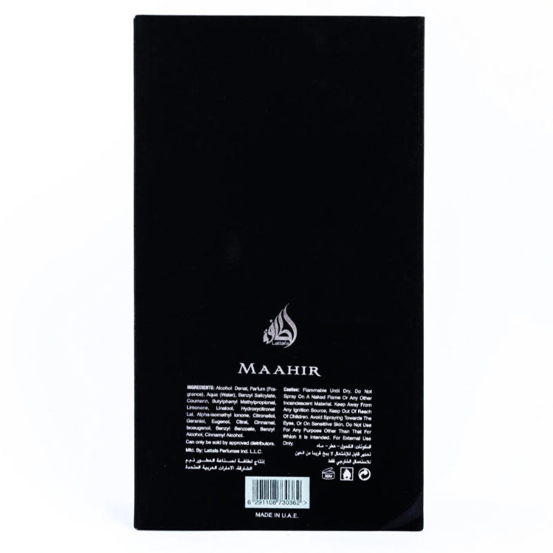 Lattafa Maahir Black Edition Eau de Parfum Spray for Everyone