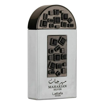 Lattafa Pride Maharajan Silver Eau de Parfum for Men 3.4 Oz 100ml