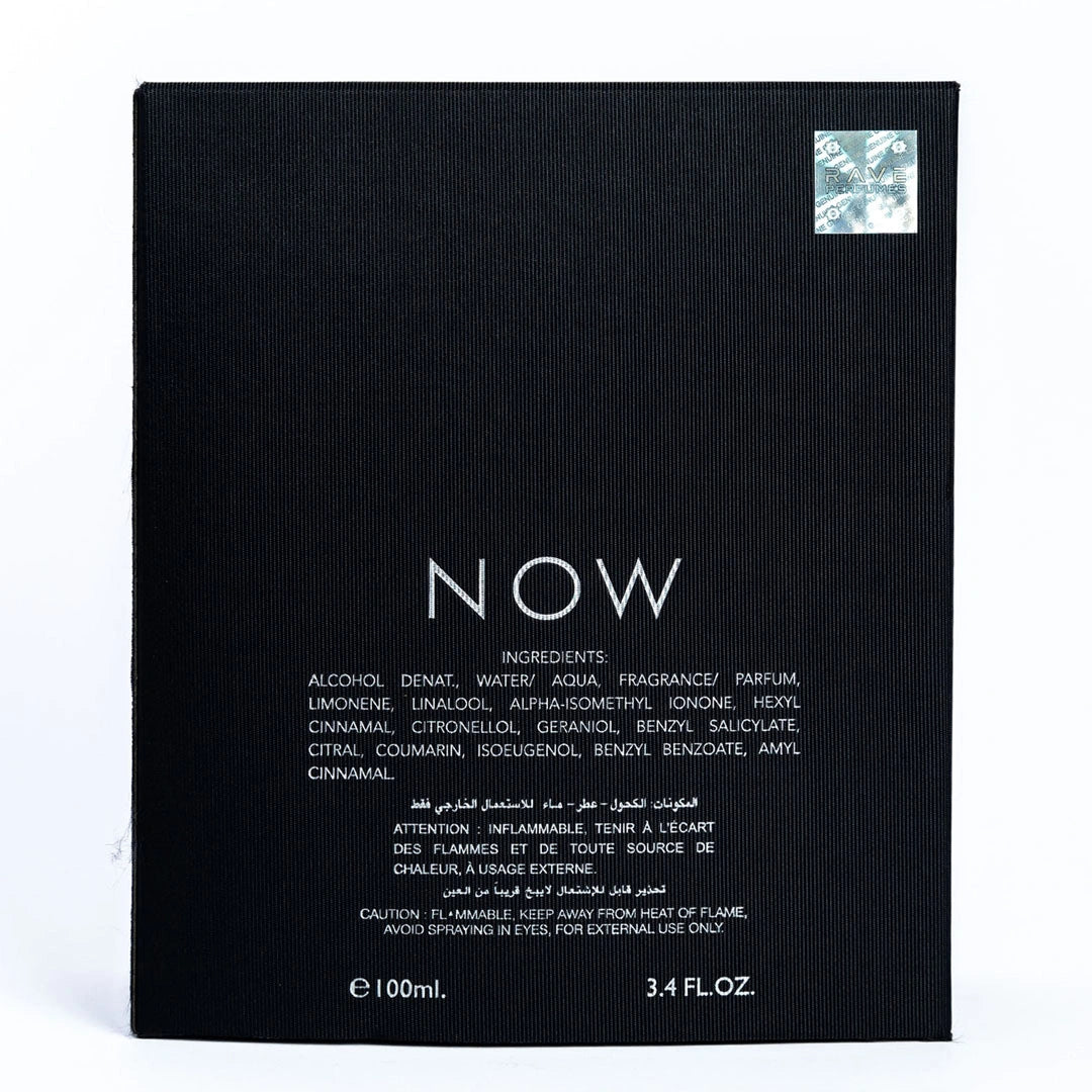 Lattafa Now By Rave EDP Eau de Parfum für Unisex Düfte 100ml