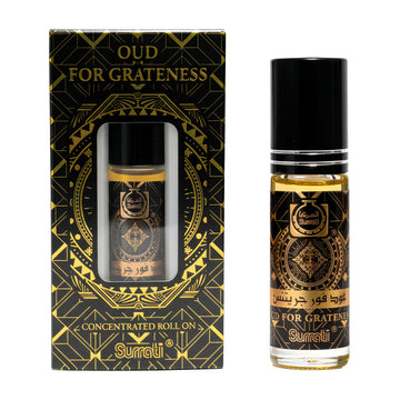 Surrati Oud for Grateness - 6ml Roll-on Perfume Oil