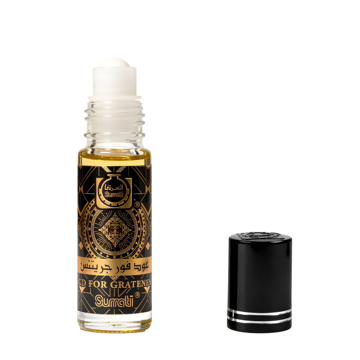 Surrati Oud for Grateness - 6ml Roll-on Perfume Oil