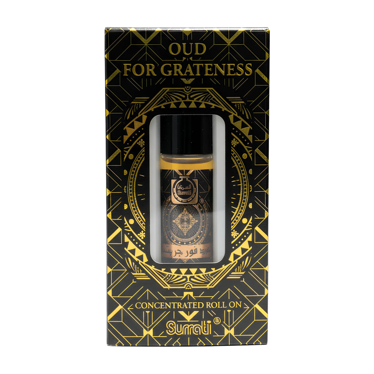 Surrati Oud for Grateness - 6ml Roll-on Perfume Oil