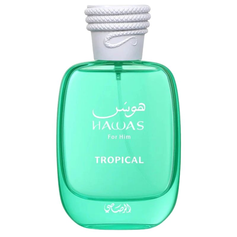 Rasasi Hawas Tropical Eau De Parfum Spray for Men, 3.4 100ml