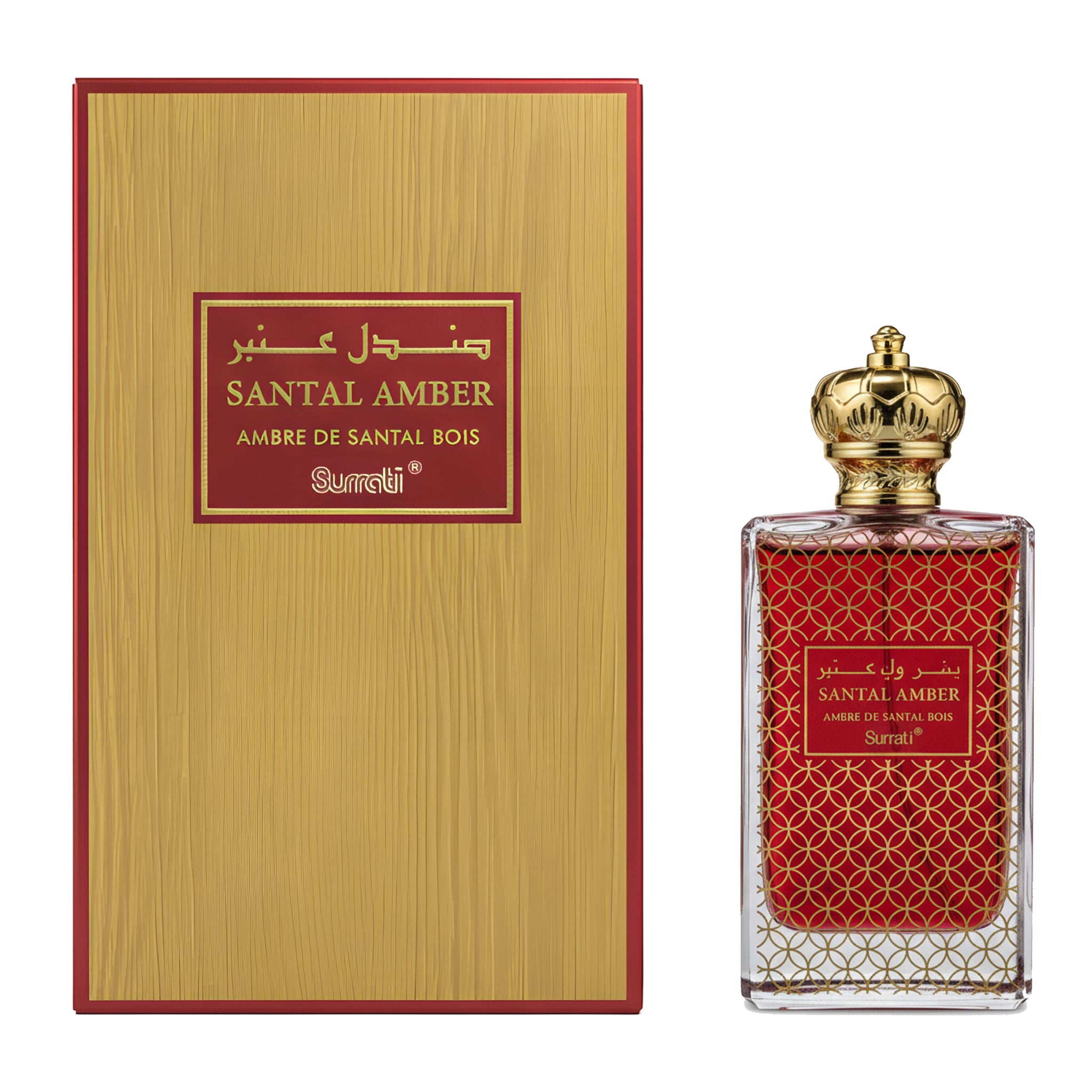 Surrati Santal Amber Unisex Eau de Parfum 4.0 Oz 120ml