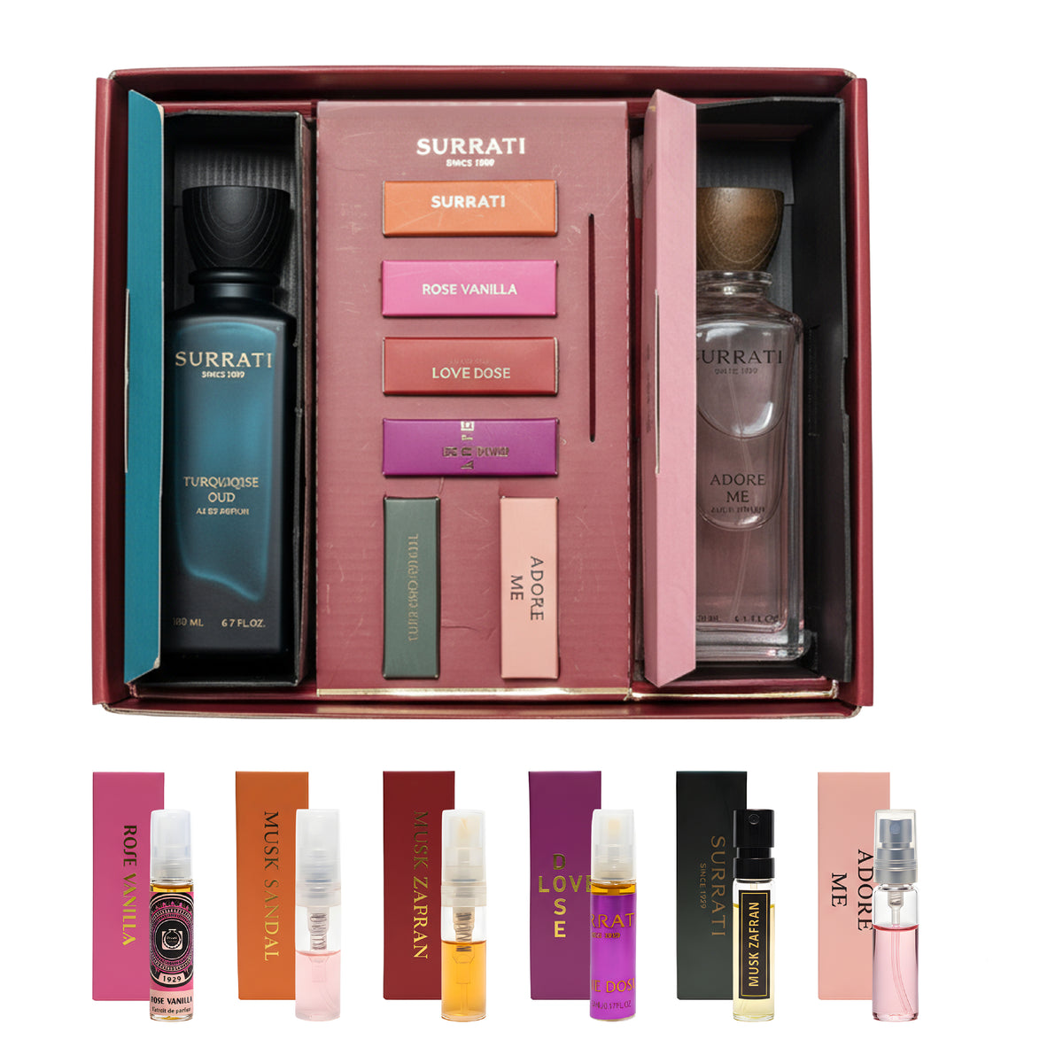 Turquoise Oud - Adore me | Geschenkset | Eau De Parfum | 200 ml x 2