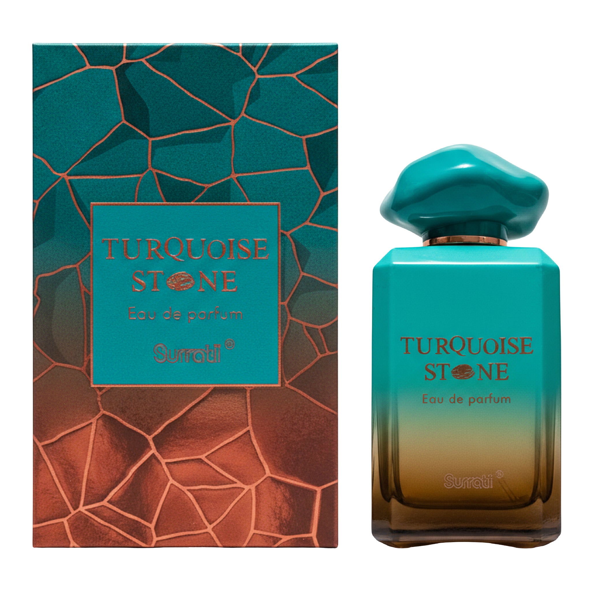 Surrati Turquoise Stone for Man Eau de Parfum 3.4 Oz 100ml
