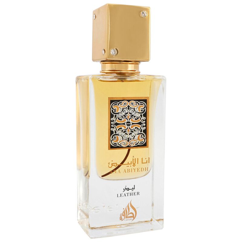 Lattafa Ana Abiyedh Leather [I am White] Unisex EDP Perfume Spray 