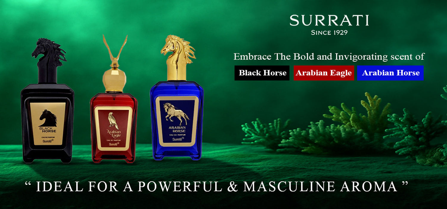 Surrati Black Horse Eagle Horse