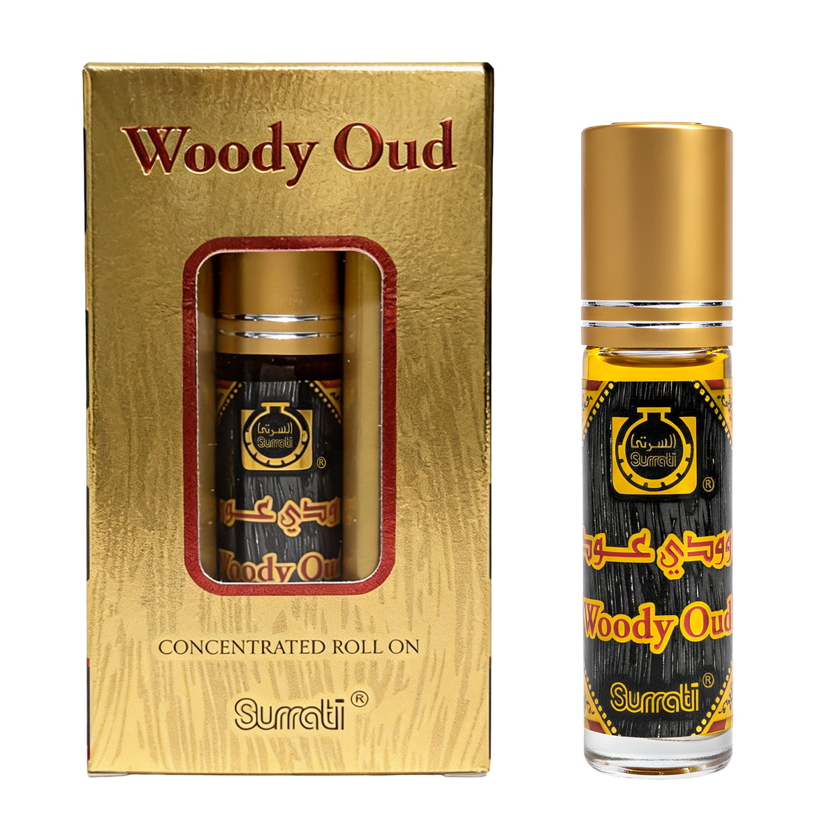 Surrati Woody Oud - 6ml Roll-on Perfume Oil