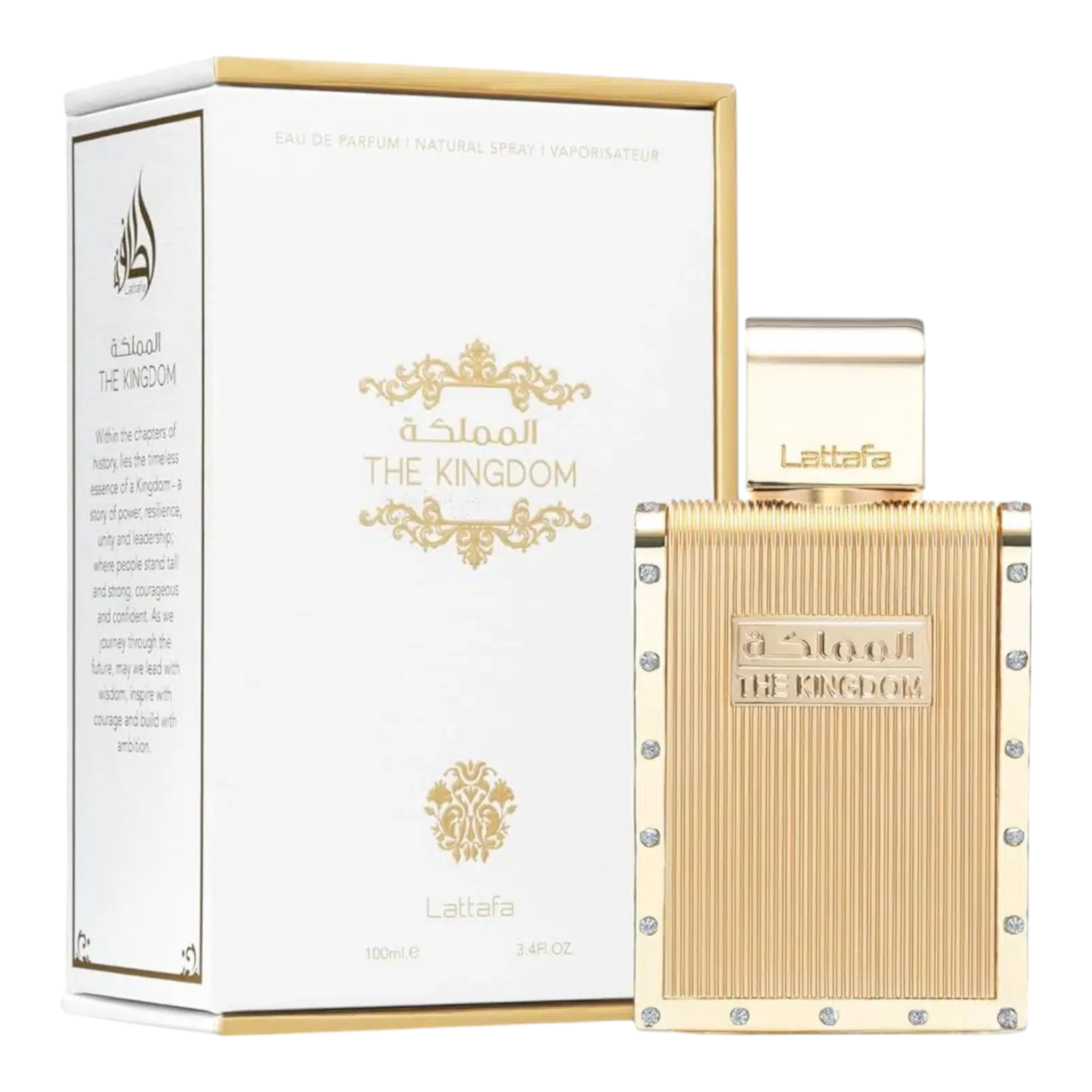 The Kingdom for Men 100ml Eau De Parfum by Lattafa
