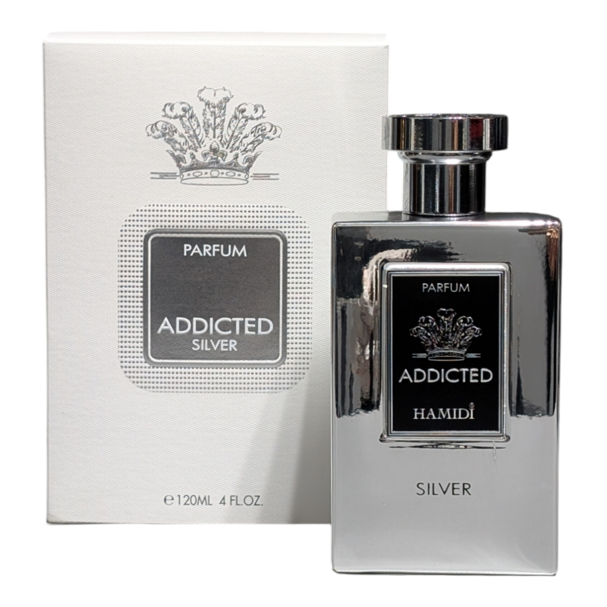 Addicted Silver 120ML EDP By Hamidi