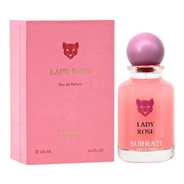 Surrati Lady Rose Eau de Parfum 3.4Oz 100ml